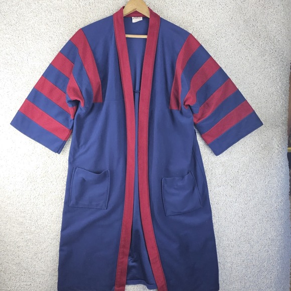 McGregor Other - Vintage 70s McGregor Robe One Size Loungewear Smoking Jacket No Belt Made USA
